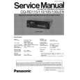 PANASONIC CQRD105 Manual de Servicio