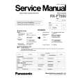 PANASONIC RXFT550 Manual de Servicio