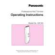 PANASONIC ER145H801 Manual de Usuario