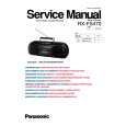 PANASONIC RXFS470 Manual de Servicio