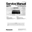 PANASONIC CXDP600EN Manual de Servicio
