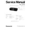 PANASONIC RCX250 Manual de Servicio