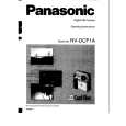 PANASONIC NVDCF1A Manual de Usuario