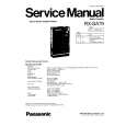 PANASONIC RXSA79 Manual de Servicio