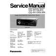 PANASONIC CQR113GLEN Manual de Servicio