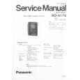 PANASONIC RQA170 Manual de Servicio