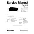 PANASONIC RCX150 Manual de Servicio