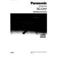 PANASONIC SCCH7 Manual de Usuario