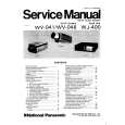 PANASONIC WV046 Manual de Servicio