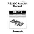PANASONIC KXP19 Manual de Usuario