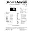 PANASONIC RFB11 Manual de Usuario