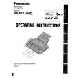 PANASONIC KX-F1110 Manual de Usuario