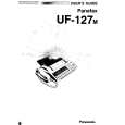 PANASONIC UF-127M Manual de Usuario