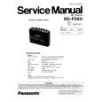 PANASONIC RQP260 Manual de Servicio