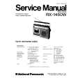PANASONIC RX1450W Manual de Servicio