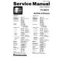 PANASONIC TX28G1CI Manual de Servicio
