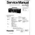 PANASONIC RXCW30 Manual de Servicio