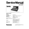 PANASONIC WRDA7 Manual de Servicio