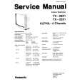 PANASONIC TX25X1 Manual de Servicio