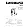 PANASONIC RQ-337 Manual de Servicio