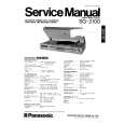 PANASONIC SG2100 Manual de Servicio