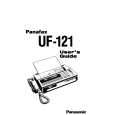 PANASONIC UF121 Manual de Usuario