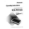 PANASONIC KX-P2123 Manual de Usuario