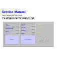 PANASONIC TXW32D2DP Manual de Servicio