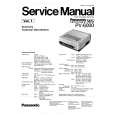 PANASONIC PV6000 Manual de Servicio