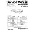 PANASONIC NVJ33 Manual de Servicio