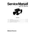 PANASONIC WVV3 SERIES Manual de Servicio