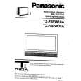 PANASONIC TX76PW10A Manual de Usuario