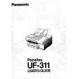 PANASONIC UF311 Manual de Usuario