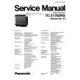 PANASONIC TC2175DRS Manual de Servicio