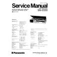 PANASONIC SG2220 Manual de Servicio