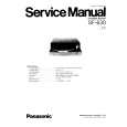 PANASONIC SF630 Manual de Servicio