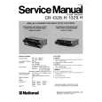 PANASONIC CR1328H Manual de Servicio
