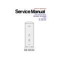 PANASONIC SBWA54E Manual de Servicio