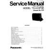 PANASONIC X13 CHASSIS Manual de Servicio