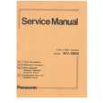 PANASONIC WV4850 Manual de Servicio