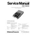 PANASONIC RQ-312S-E Manual de Servicio