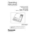 PANASONIC KX-T1470BA Manual de Usuario