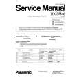 PANASONIC RXFM40 Manual de Servicio