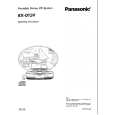 PANASONIC RXDT39 Manual de Usuario