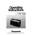 PANASONIC RX-5090 Manual de Usuario