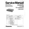 PANASONIC NVHD600EG Manual de Servicio