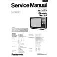 PANASONIC TC2033 Manual de Servicio