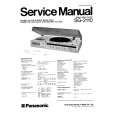 PANASONIC SG2110 Manual de Servicio