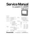 PANASONIC TC420NPR Manual de Servicio