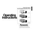 PANASONIC WV-CP414 Manual de Usuario